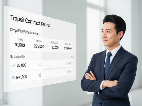 로펌 웹사이트, 추가 비용 없는 투명한 정찰제의 힘#1