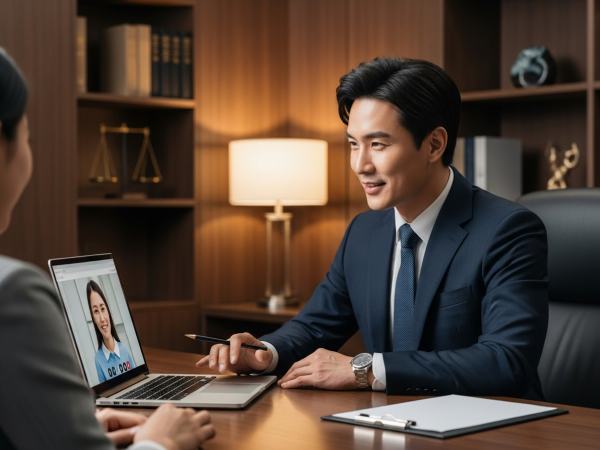 멈칫하는 의뢰인? 웹 브라우저 상담으로 해결!#1